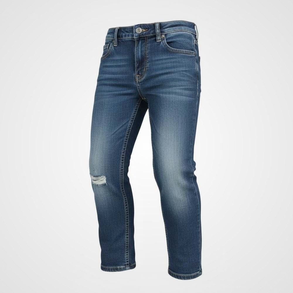 Wrangler 20X Jeans Kids‎ 5 Blue Distressed Western Straight Leg GOOD CONDITION